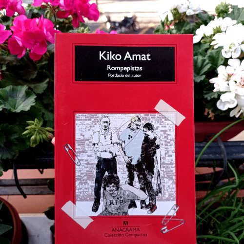 Portada de «Rompepistas», de Kiko Amat. Ed. Anagrama, 2ª ed. en Compactos, ene. 2021. Incluye un Postfacio del autor.