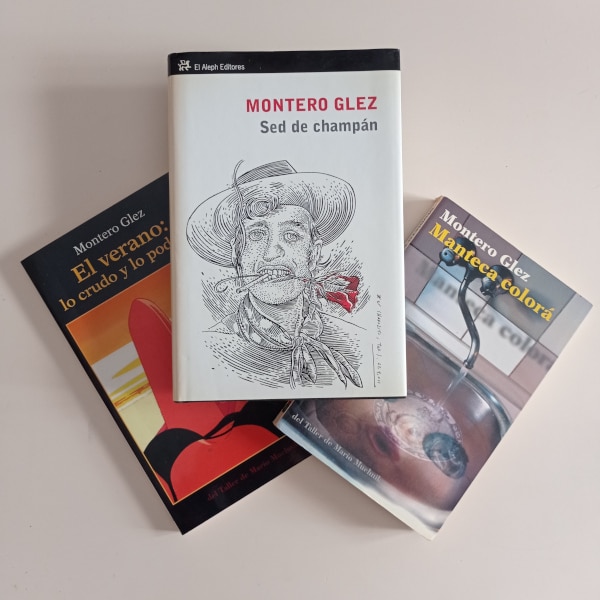 Libros de Montero Glez editados y publicados por Muchnik / El Aleph